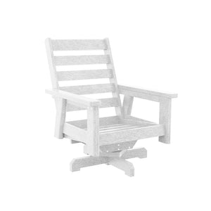 Charleston High Back Swivel Arm Chair