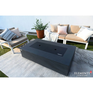 Elementi Plus - Cape Town Fire Table - Slate Black