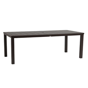 Canbria 84" x 44" Rectangle Dining Table w/Umbrella Hole