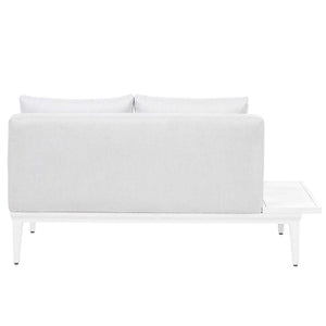 Alassio Sectional 2 Seat w/Extended End Table Top