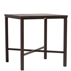 Canbria 39" Square Bar Table w/Umbrella Hole