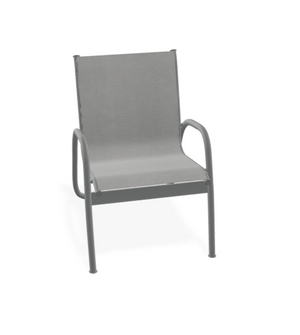 Gardenella Sling Stacking Arm Chair
