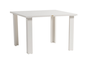 Limo 43" Square Dining Table with Umbrella Hole