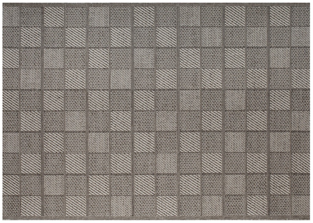 Gold Collection Outdoor Rugs 5'3" x 7'4" Tile Fog