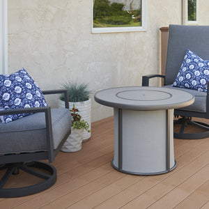 Stonefire Round Gas Fire Pit Table