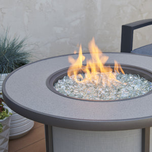 Stonefire Round Gas Fire Pit Table