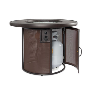 Stonefire Round Gas Fire Pit Table