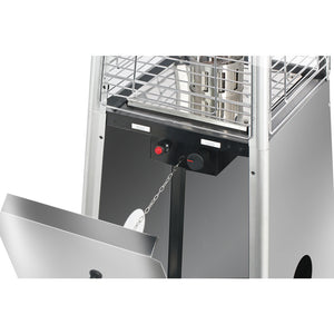 Pyramid 40,000 BTU Propane Outdoor Patio Heater: Black