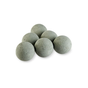 Lite Stone Fire Balls 4" Set of 6