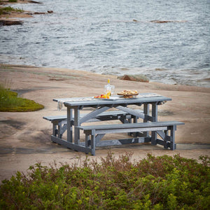 T52 72" Rectangular Picnic Table