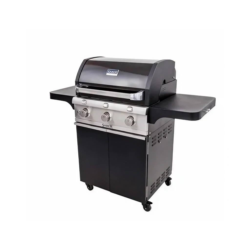 Deluxe Black 3-Burner Gas Grill