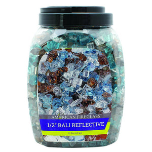 1/2" Reflective Fire Glass 10 lbs