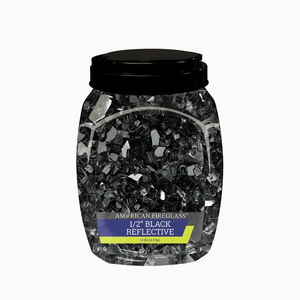 1/2" Reflective Fire Glass 10 lbs