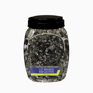 1/2" Reflective Fire Glass 10 lbs