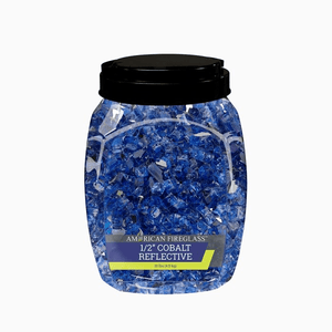 1/2" Reflective Fire Glass 10 lbs