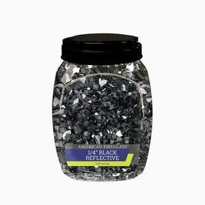 1/4" Reflective Fire Glass 10 lbs