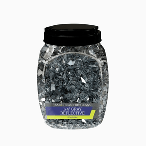 1/4" Reflective Fire Glass 10 lbs