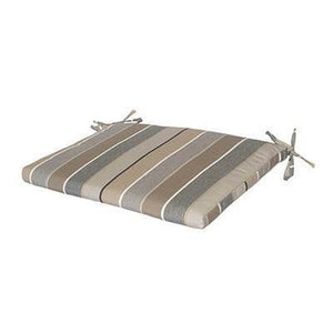 C.R. Plastic Products Sunbrella Outdoor Cushions Milano Char SC21 Pub/Dining Seat Cushion