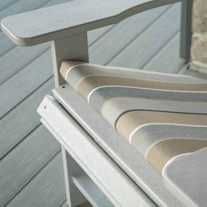 C.R. Plastic Products Sunbrella Outdoor Cushions SC20 Adirondack Seat Cushion