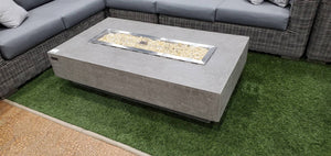 Elementi Heaters & Fire Tables Urban 56"x 32" Rectangular Burner Hampton (LP)