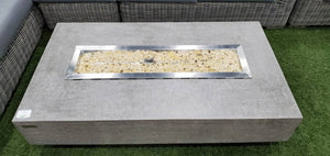 Elementi Heaters & Fire Tables Urban 56"x 32" Rectangular Burner Hampton (LP)