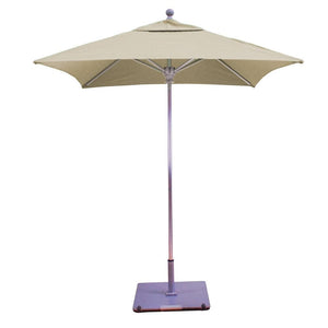 Galtech Market Umbella Antique Beige 762 6' X 6' DELUXE COMMERCIAL USE SQUARE