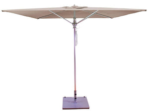 Galtech Market Umbella Antique Beige 782 8' X 8' DELUXE COMMERCIAL USE SQUARE