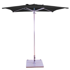 Galtech Market Umbella Black 762 6' X 6' DELUXE COMMERCIAL USE SQUARE