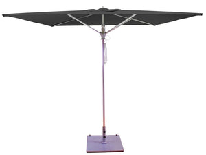 Galtech Market Umbella Black 782 8' X 8' DELUXE COMMERCIAL USE SQUARE