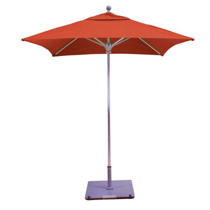 Galtech Market Umbella Jockey Red 762 6' X 6' DELUXE COMMERCIAL USE SQUARE