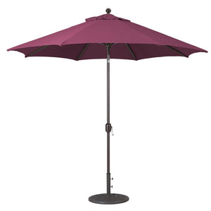 Galtech Umbrellas Umbrellas Burgundy 9' Galtech Auto-Tilt Market Umbrellas - 737 Model
