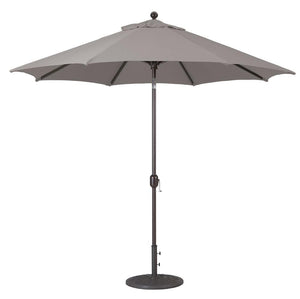 Galtech Umbrellas Umbrellas Canvas Taupe 9' Galtech Auto-Tilt Market Umbrellas - 737 Model