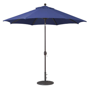 Galtech Umbrellas Umbrellas Navy 9' Galtech Auto-Tilt Market Umbrellas - 737 Model