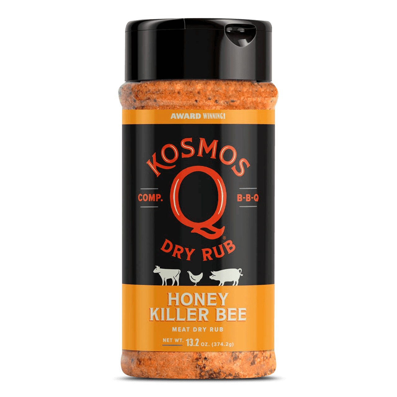 Kosmos Q BBQ Rub Kosmo's Q Killer Bee Honey Rub