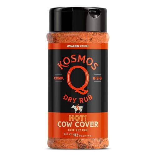 Kosmos Q Rubs, Sauces & Brines Kosmos Q Hot! Cow Cover Beef Dry Rub