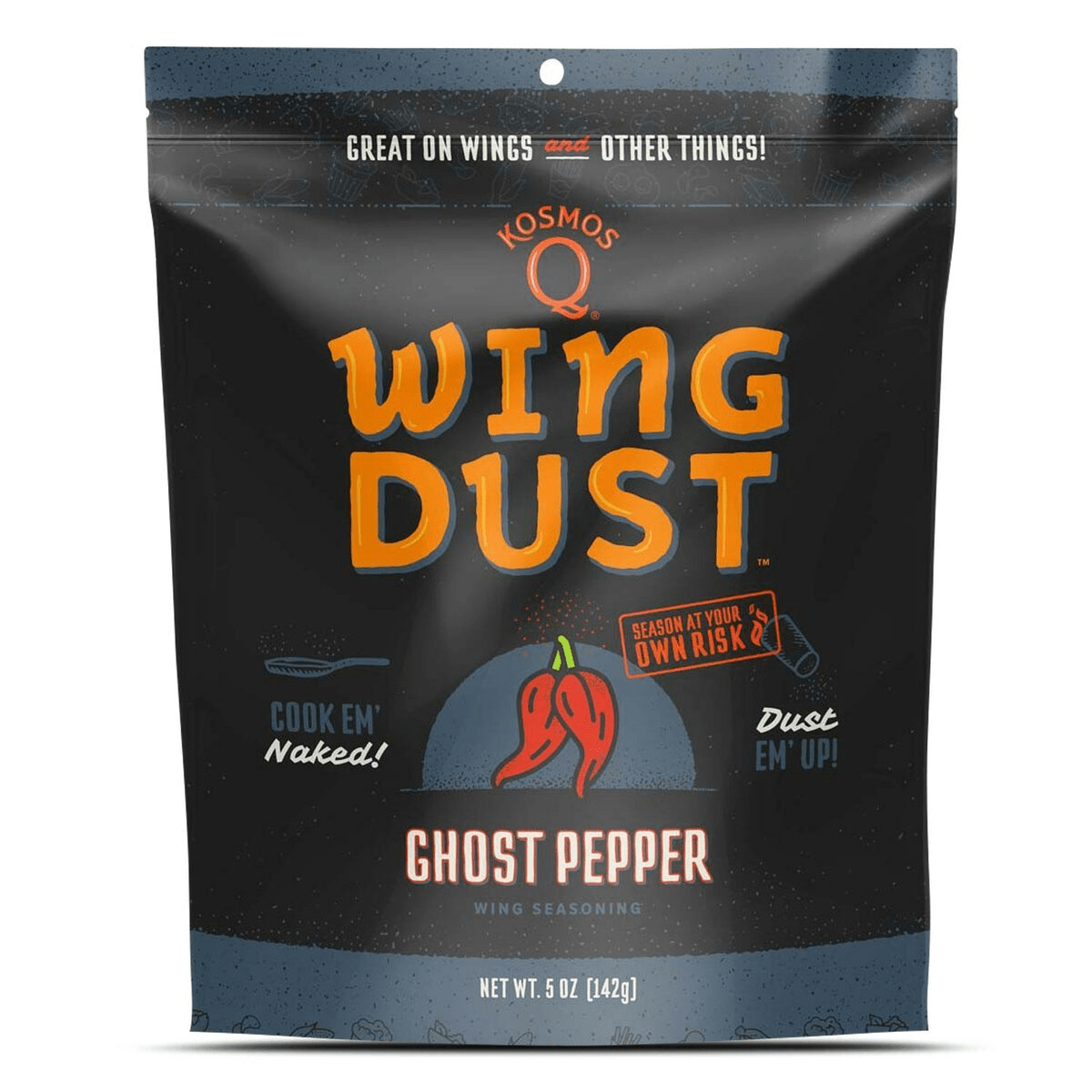 Kosmos Q Rubs, Sauces & Brines Kosmos Q Wing Dust Ghost Pepper