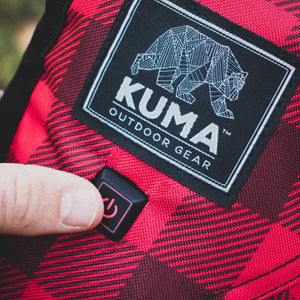 Kuma Outdoor Gear Furniture - Chairs Bear Buddy HEATED Chair w/ Power Bank - Heather Grey New