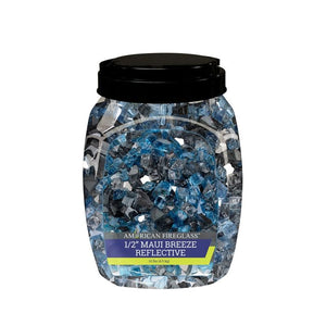 1/2" Reflective Fire Glass 10 lbs