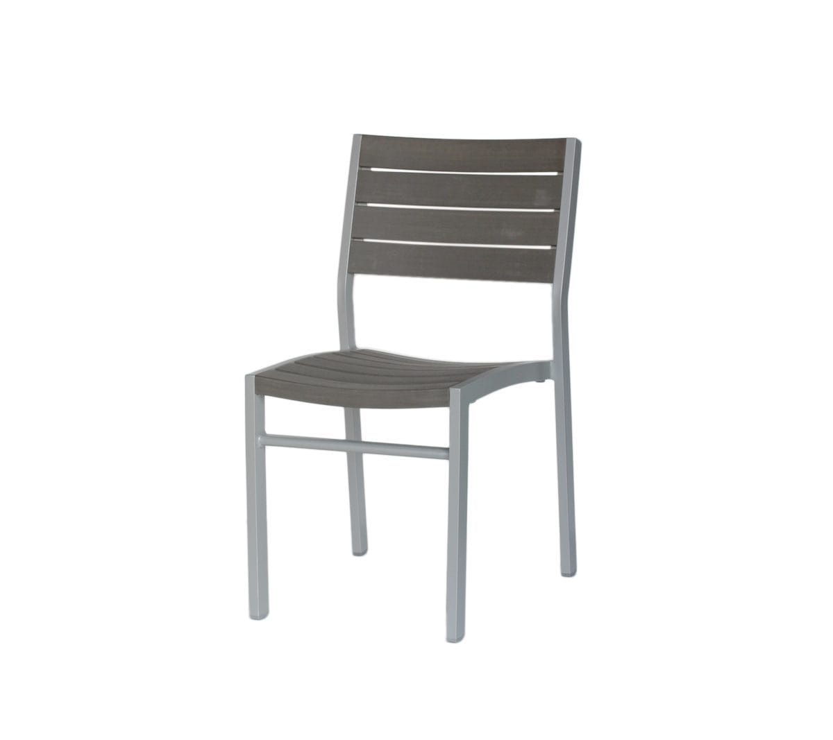 Ratana Dining Grey oak New Mirage Stacking Side Chair