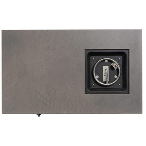 Ratana Heaters & Fire Tables Fiamma 50" x 30" x 20"h Rectangle Fire Pit w/Lid