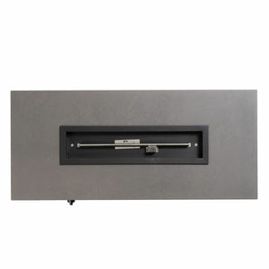 Ratana Heaters & Fire Tables Fiamma 54" x 24" x 22.5" Rectangle Fire Pit w/Lid