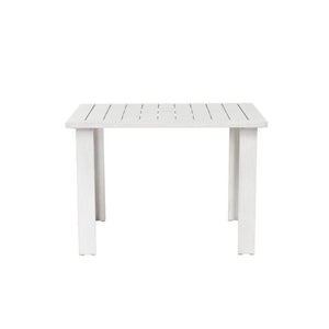 Ratana Table Limo 43" Square Dining Table with Umbrella Hole