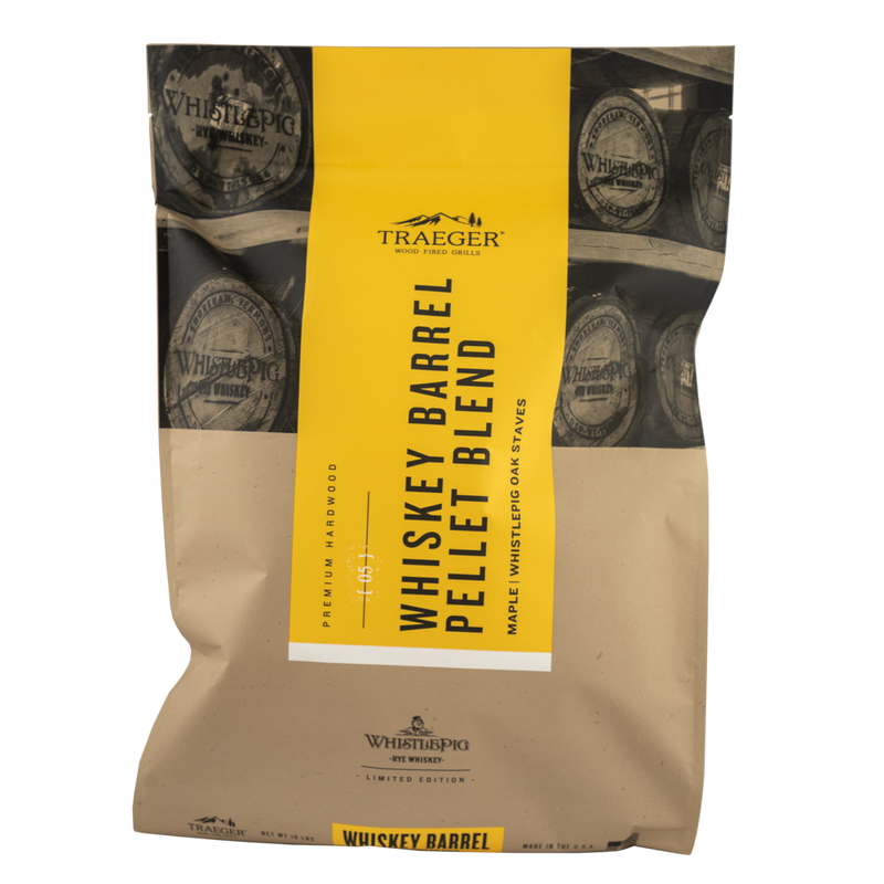 Traeger Limited Edition WhistlePig Whiskey Barrel Pellets