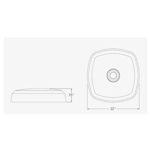 Treasure Garden Umbrellas AKZ Base for 10' Cantilever Umbrellas