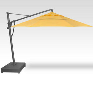 Treasure Garden Umbrellas Buttercup Yellow 13' Octagon Cantilever Plus
