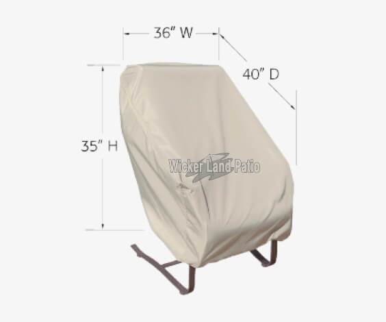 Treasure Garden Weather Covers Large Lounge Chair - CP712