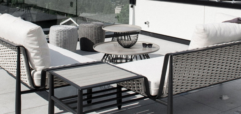 Transform your patio, into a outdoor living area.  Create new outdoor rooms, with the luxury of indoor spaces.