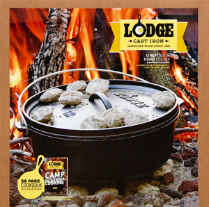 Lodge Cast Iron 4 qt. Camp Dutch Oven
