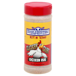 SuckleBusters Clucker Dust Chicken Rub 14.25 oz