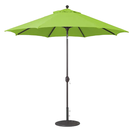 737 9' Auto-Tilt Market Galtech Umbrella